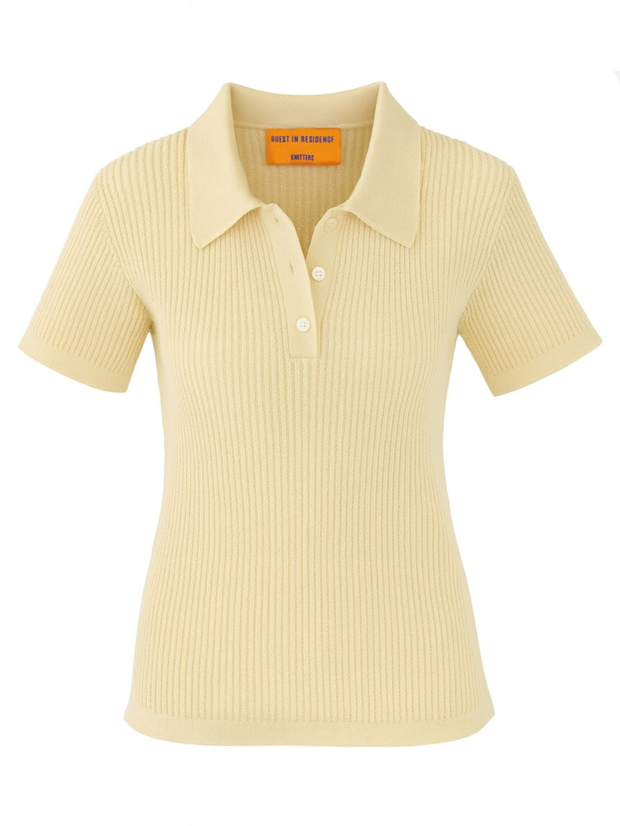 Guest In Residence Women "Shrunken" Polo Shirt GUEST IN RESIDENCE