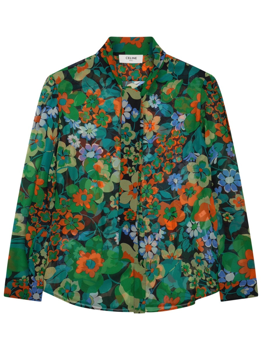 Celine Women Silk Shirt CELINE