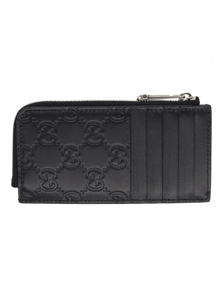 Gucci Men Card Holder "Gg Emblem" GUCCI