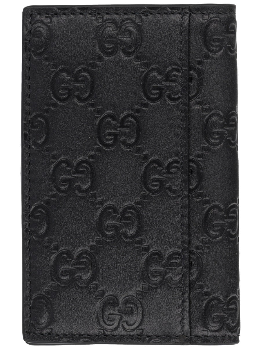 Gucci Men Card Holder "Gg Emblem" GUCCI
