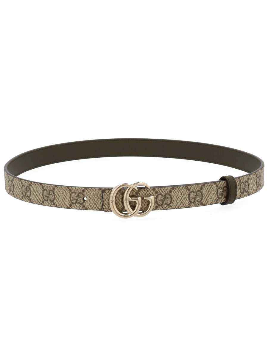 Gucci Women Reversible Belt "Gg Marmont" GUCCI