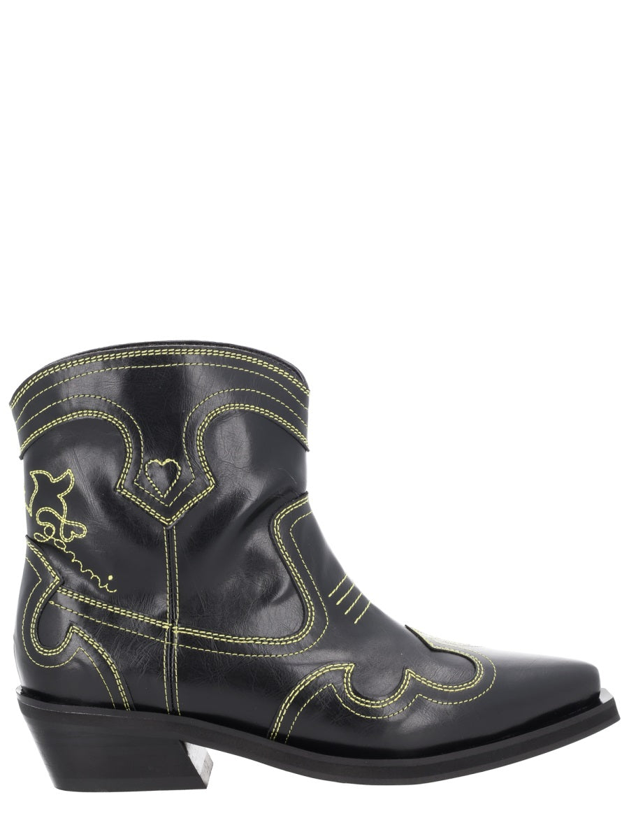 Ganni Women "Low Shaft" Boot GANNI