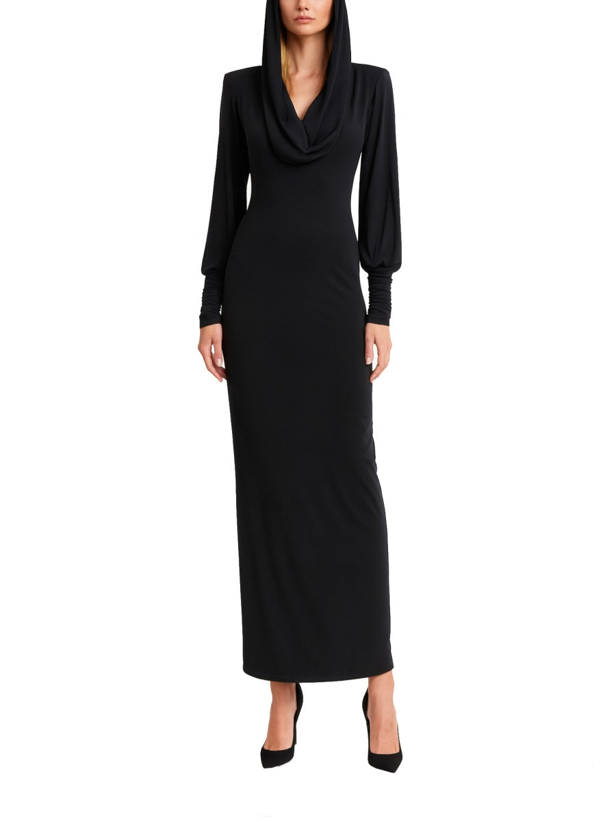 Rotate Women Long Dress With Hood ROTATE