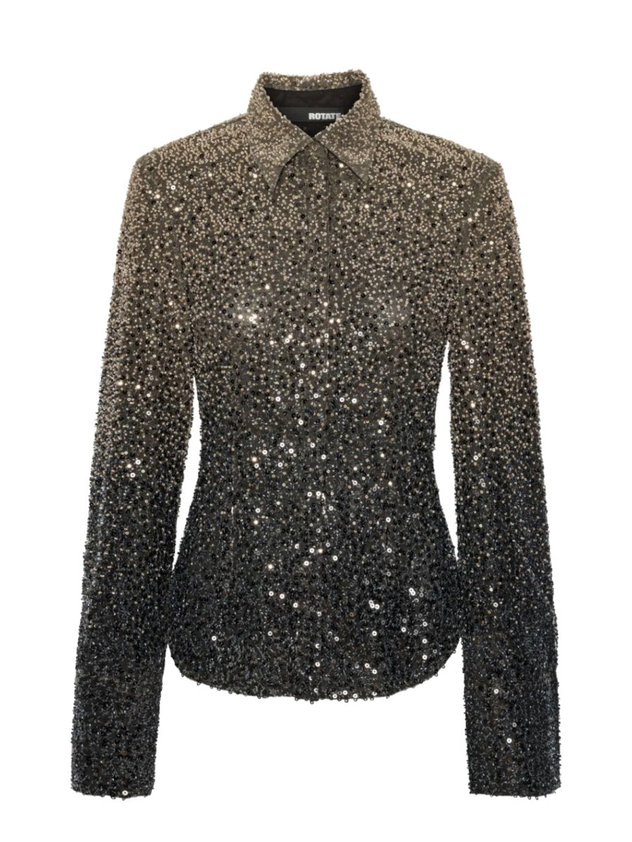 Rotate Women Shirt With Sequins ROTATE