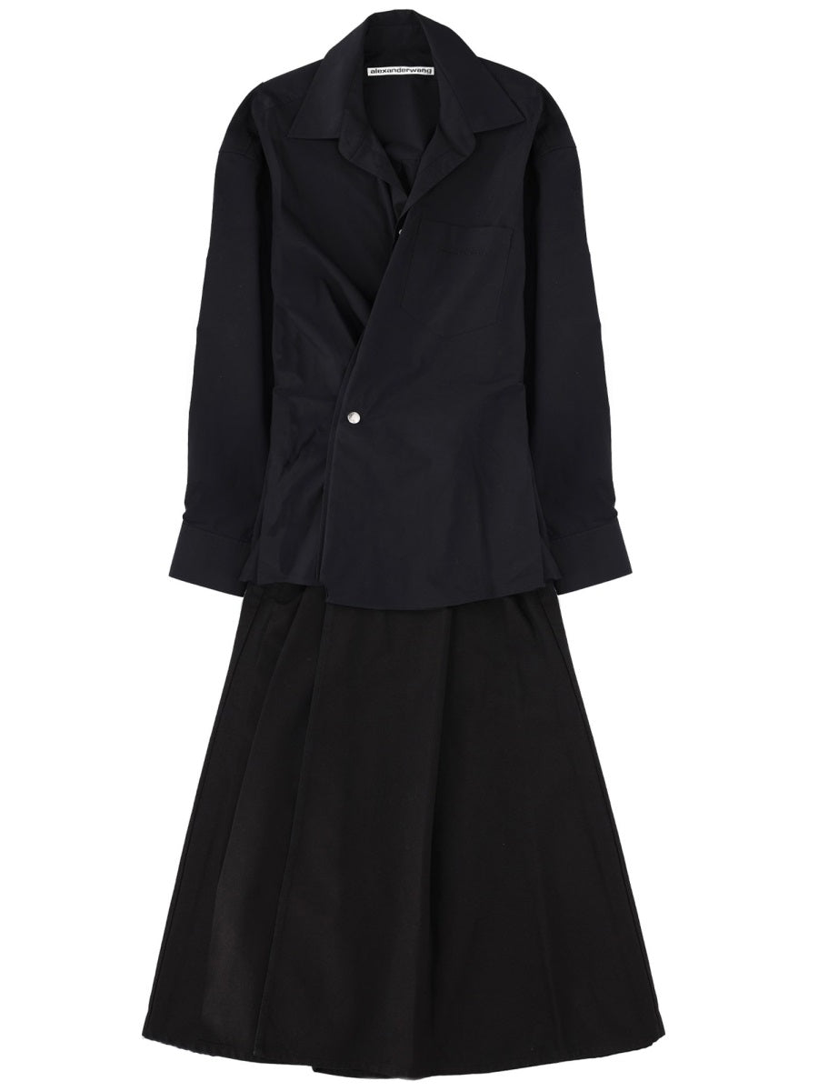 Alexander Wang Women Long Wrap Dress ALEXANDER WANG