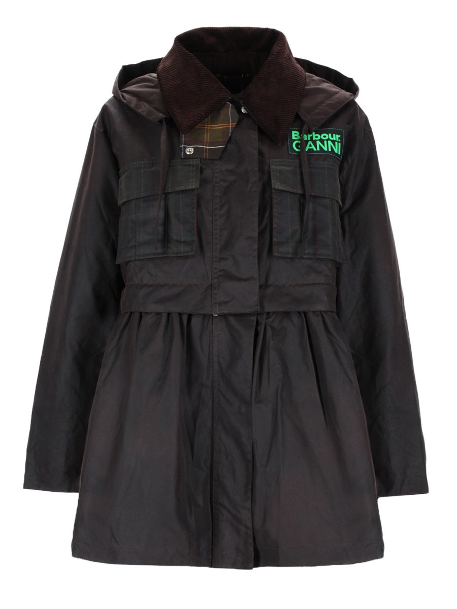 Barbour X Ganni Women "Barbour X Gannni" Coat BARBOUR X GANNI