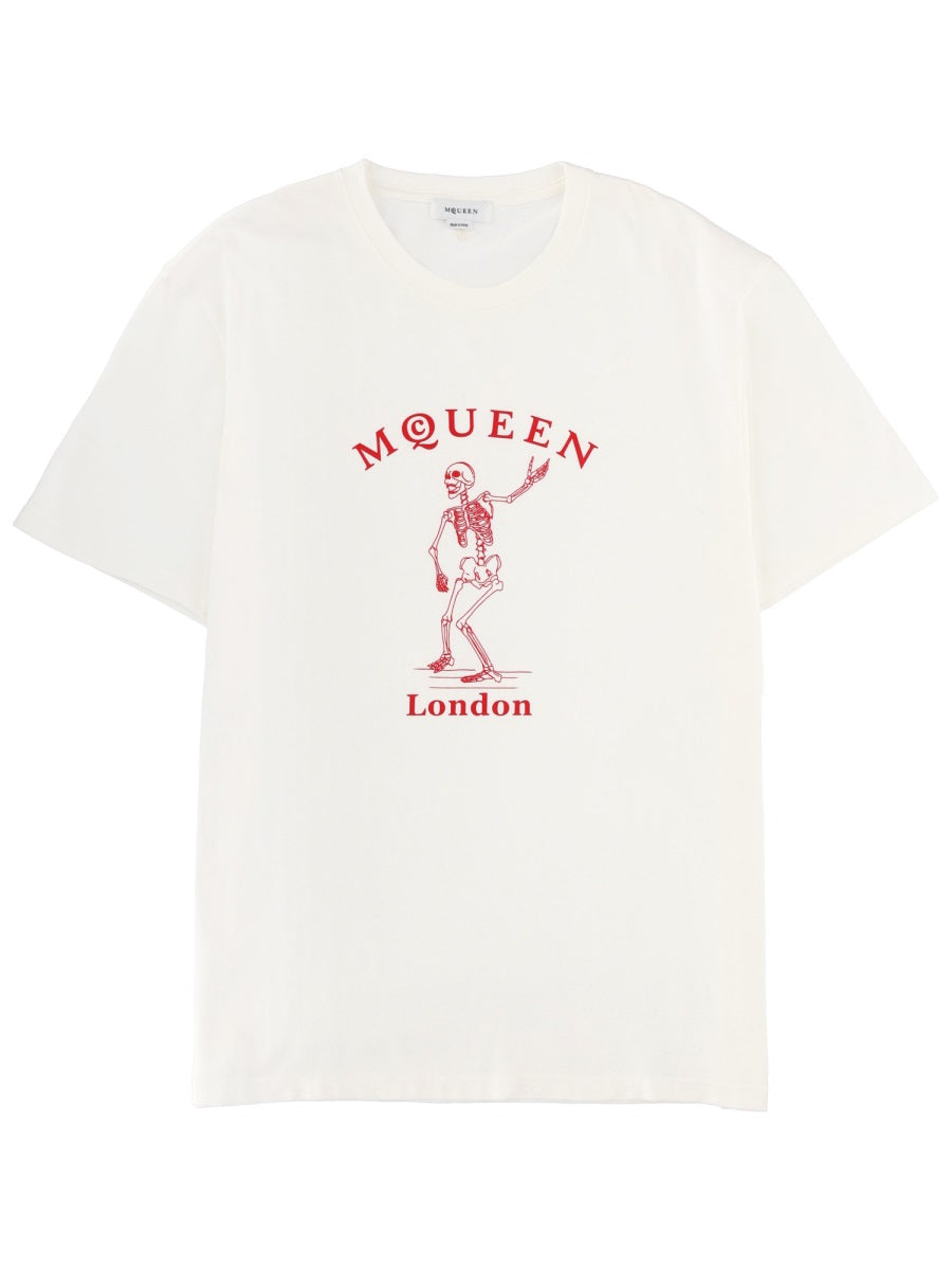 Alexander Mcqueen Men T-Shirt With Print ALEXANDER MCQUEEN