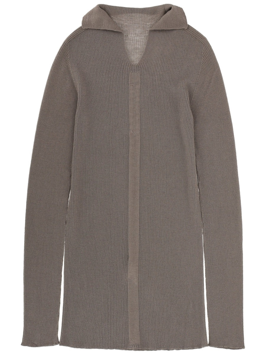 Rick Owens Men Ribbed "Tabard" Knit RICK OWENS