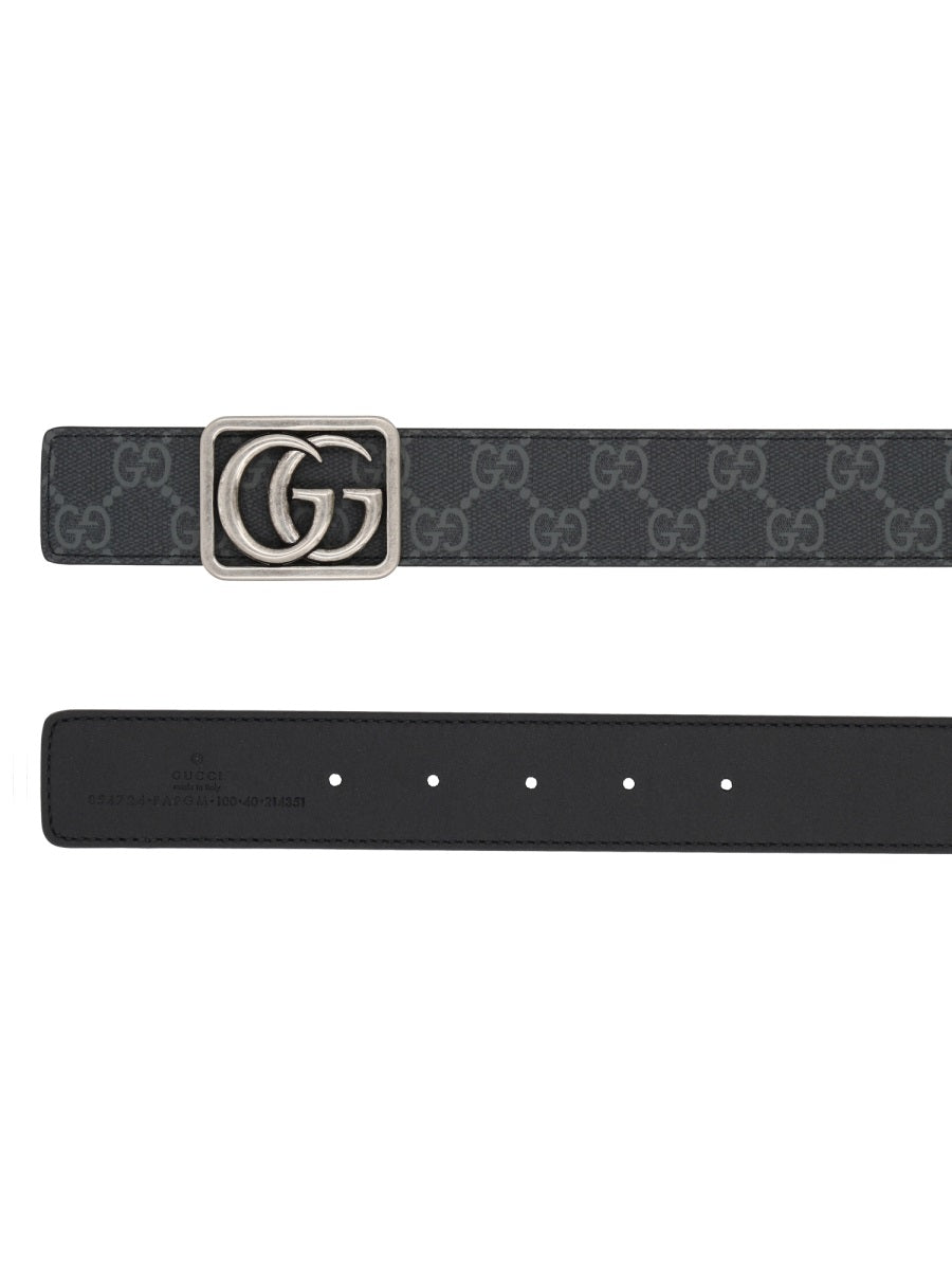 Gucci Men Reversible Belt "Gg Marmont" GUCCI