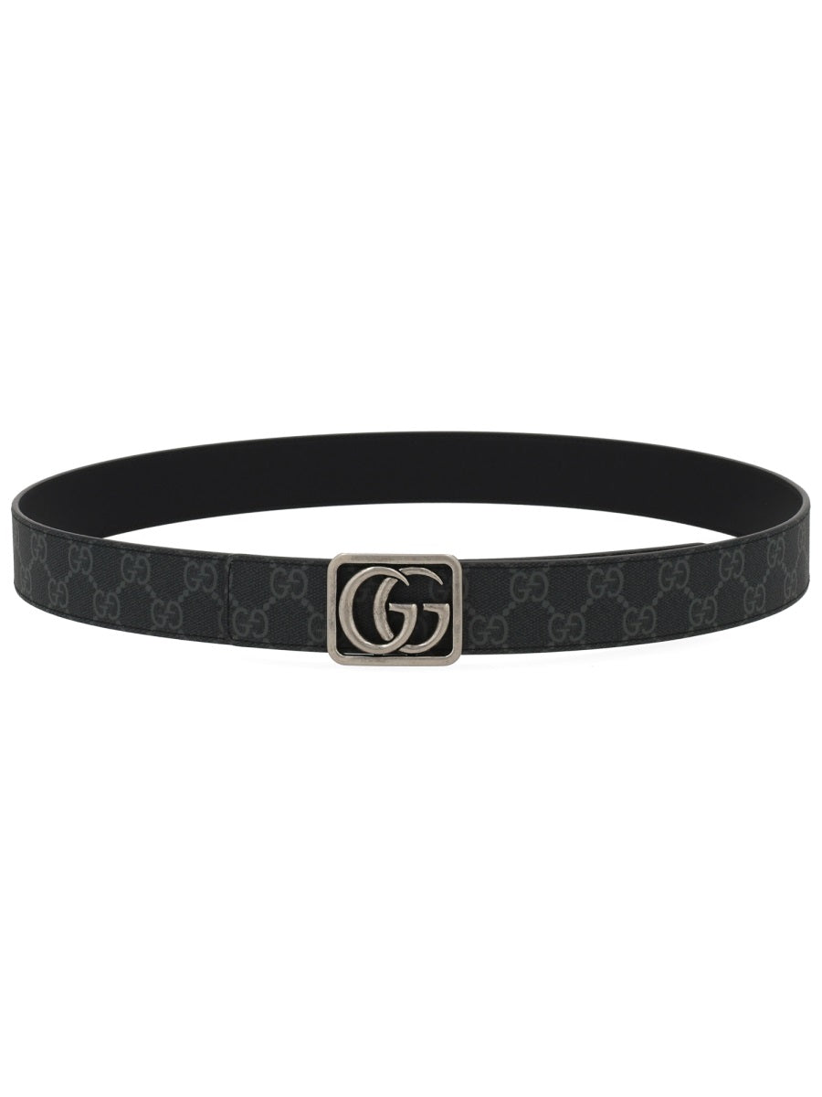 Gucci Men Reversible Belt "Gg Marmont" GUCCI