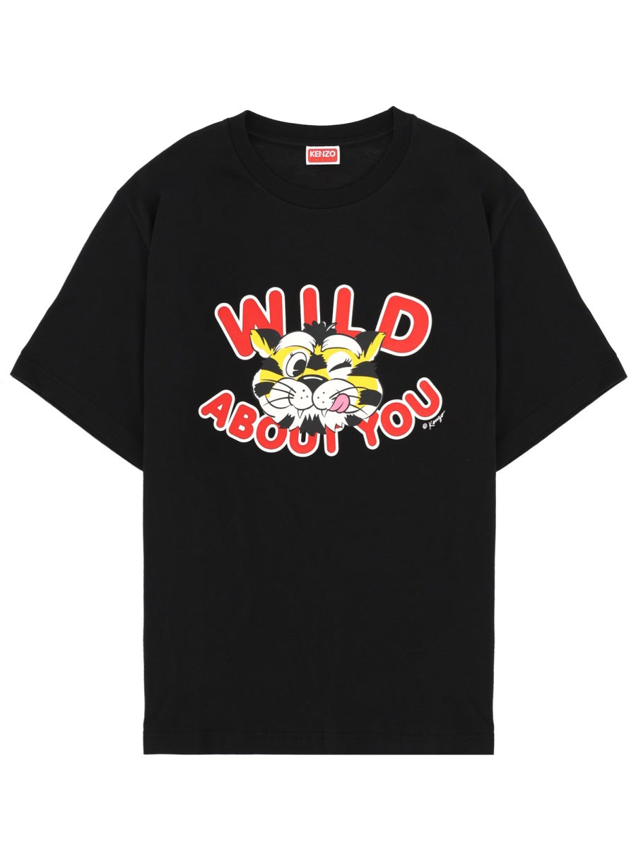 Kenzo Men "Kenzo Wild Tiger" T-Shirt KENZO