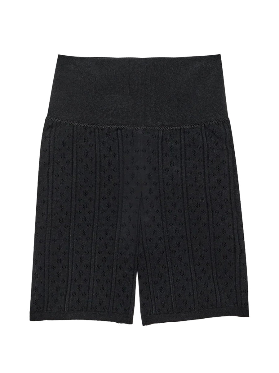 Jw Anderson Women Perforated Knit Shorts J.W. ANDERSON