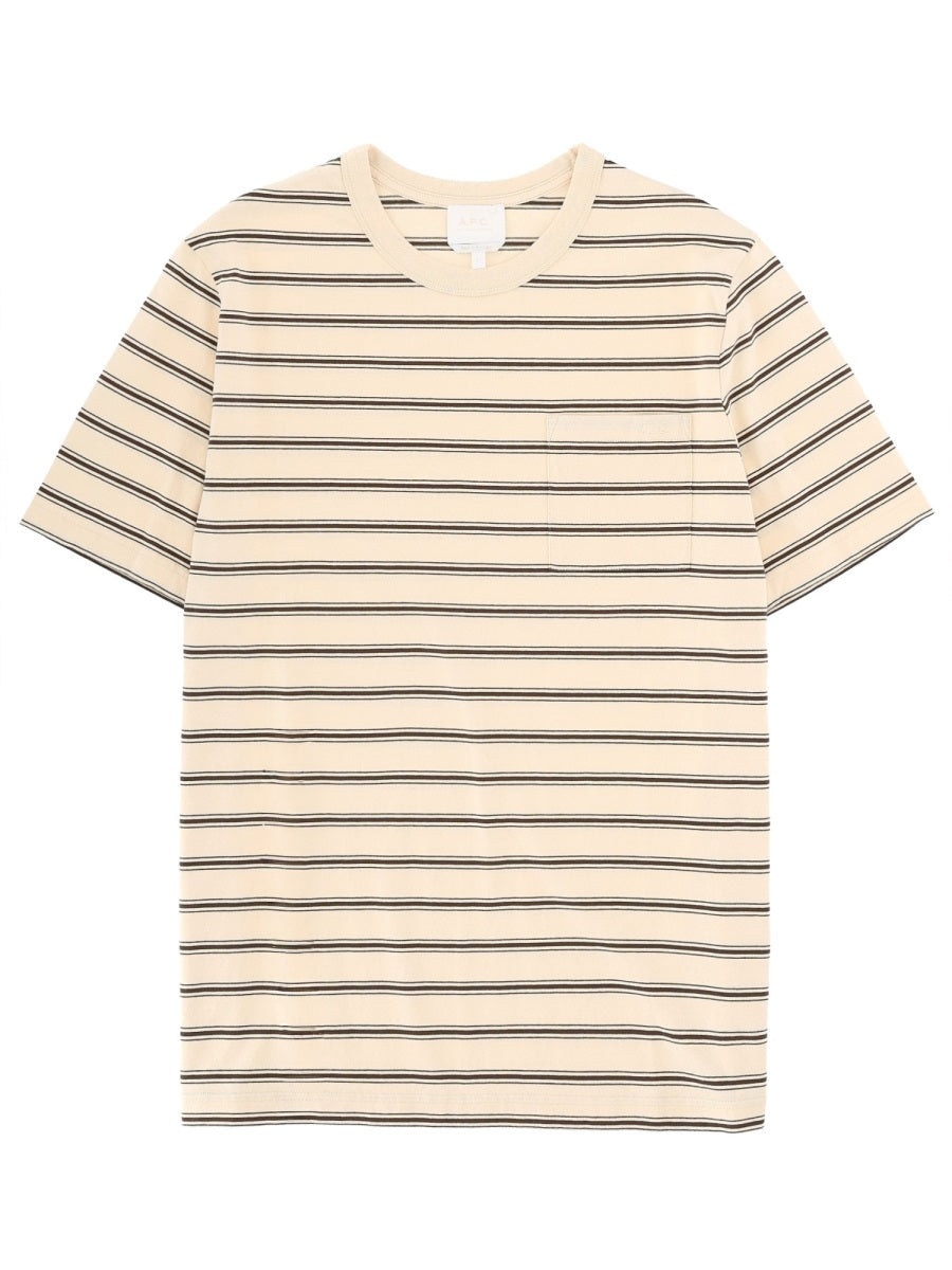 A.P.C. Men T-Shirt With Logo A.P.C.