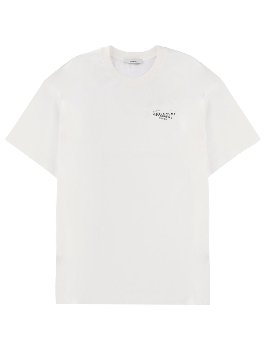 Givenchy Men Logo Print T-Shirt GIVENCHY