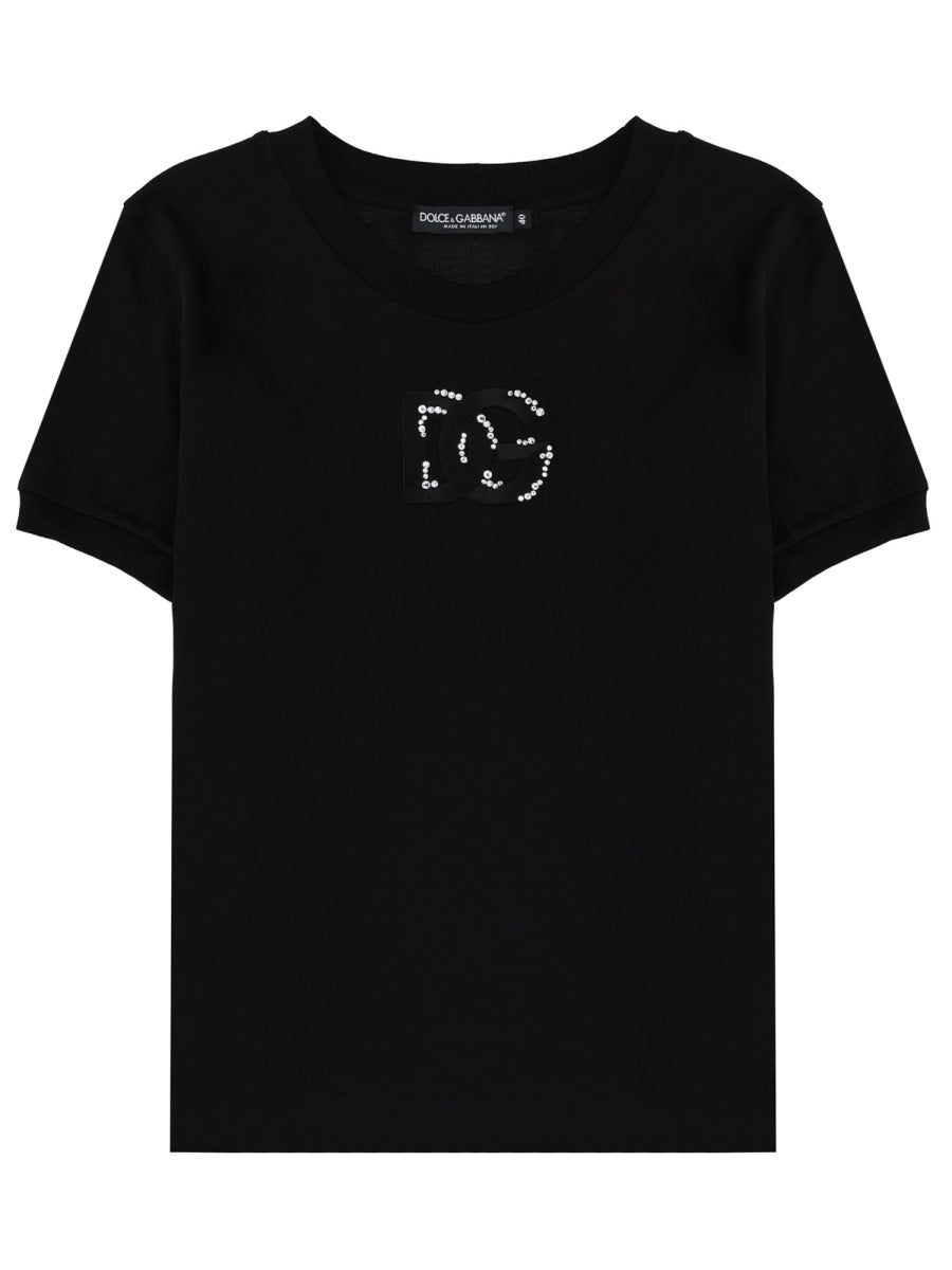 Dolce & Gabbana Women T-Shirt With Logo DOLCE & GABBANA