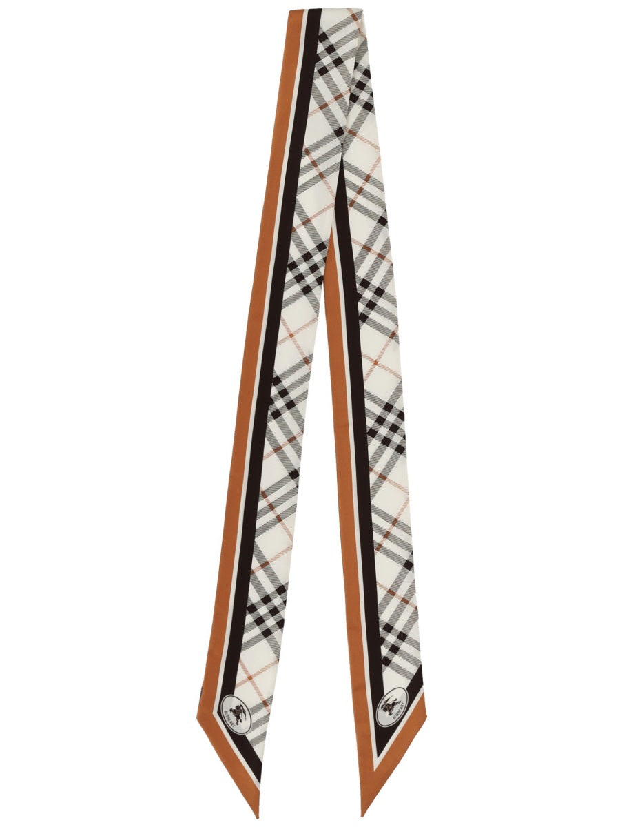 Burberry Women Thin "Check" Scarf BURBERRY