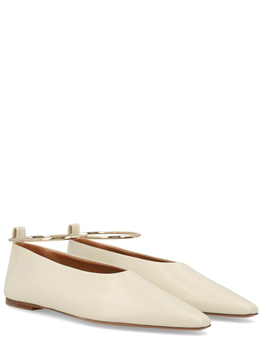 Jil Sander Women Ballerina With Anklet JIL SANDER