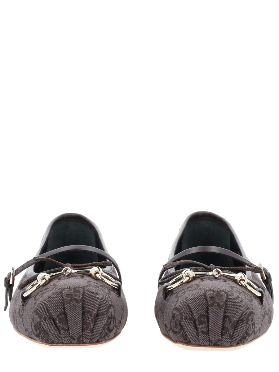 Gucci Women Ballerina With Clamp GUCCI