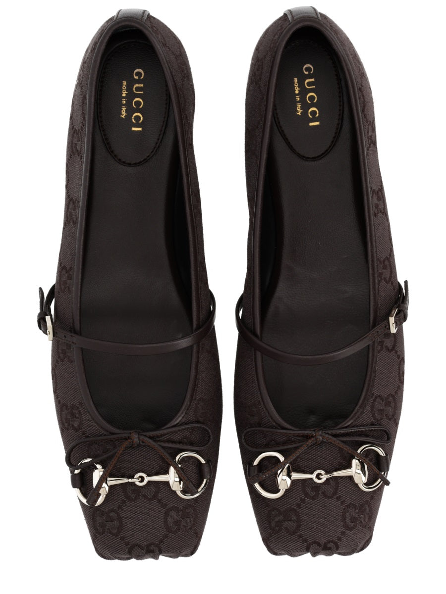 Gucci Women Ballerina With Clamp GUCCI