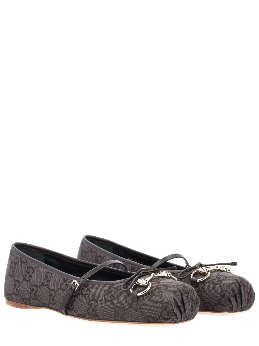 Gucci Women Ballerina With Clamp GUCCI