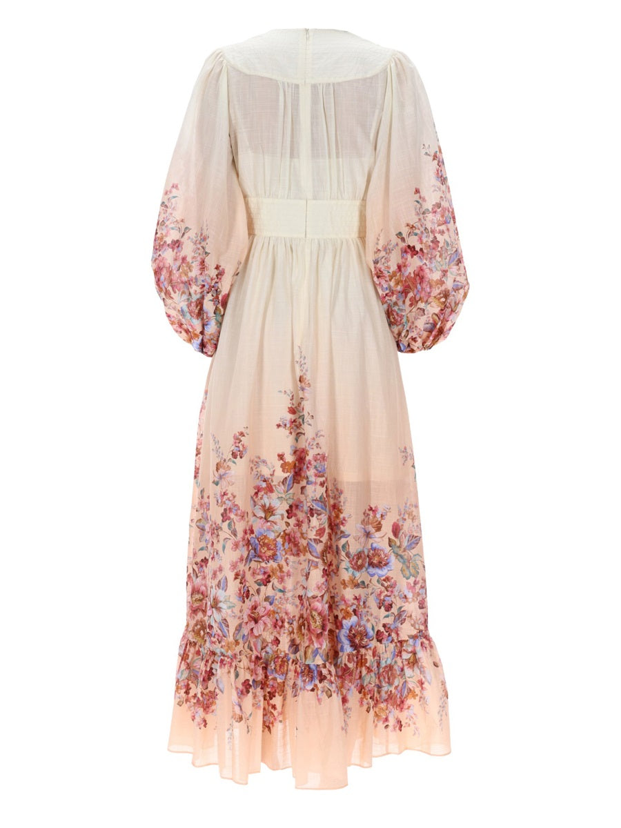 Zimmermann Women V-Neck Long Dress