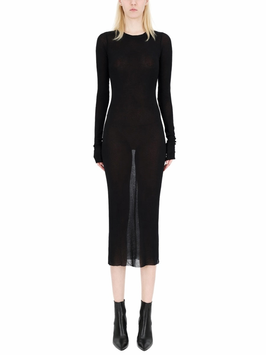 Rick Owens Women Long-Sleeved Midi Dress RICK OWENS