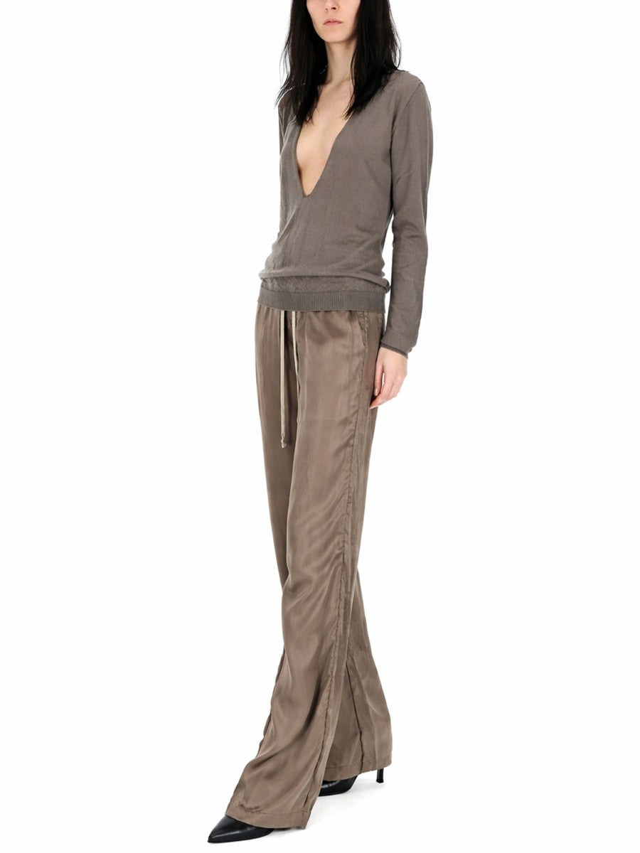Rick Owens Women "Extreme V Neck" Jersey RICK OWENS