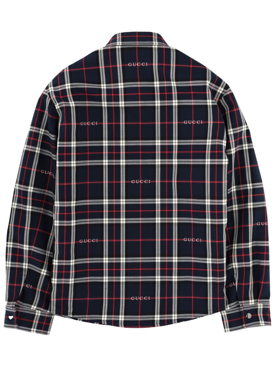 Gucci Men Overshirt With Logo GUCCI