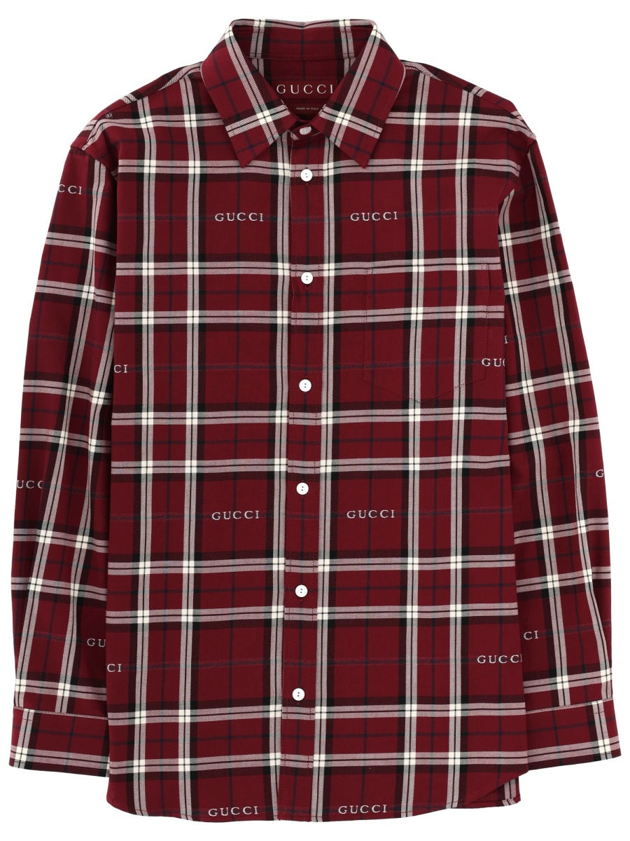 Gucci Men Shirt With Logo GUCCI