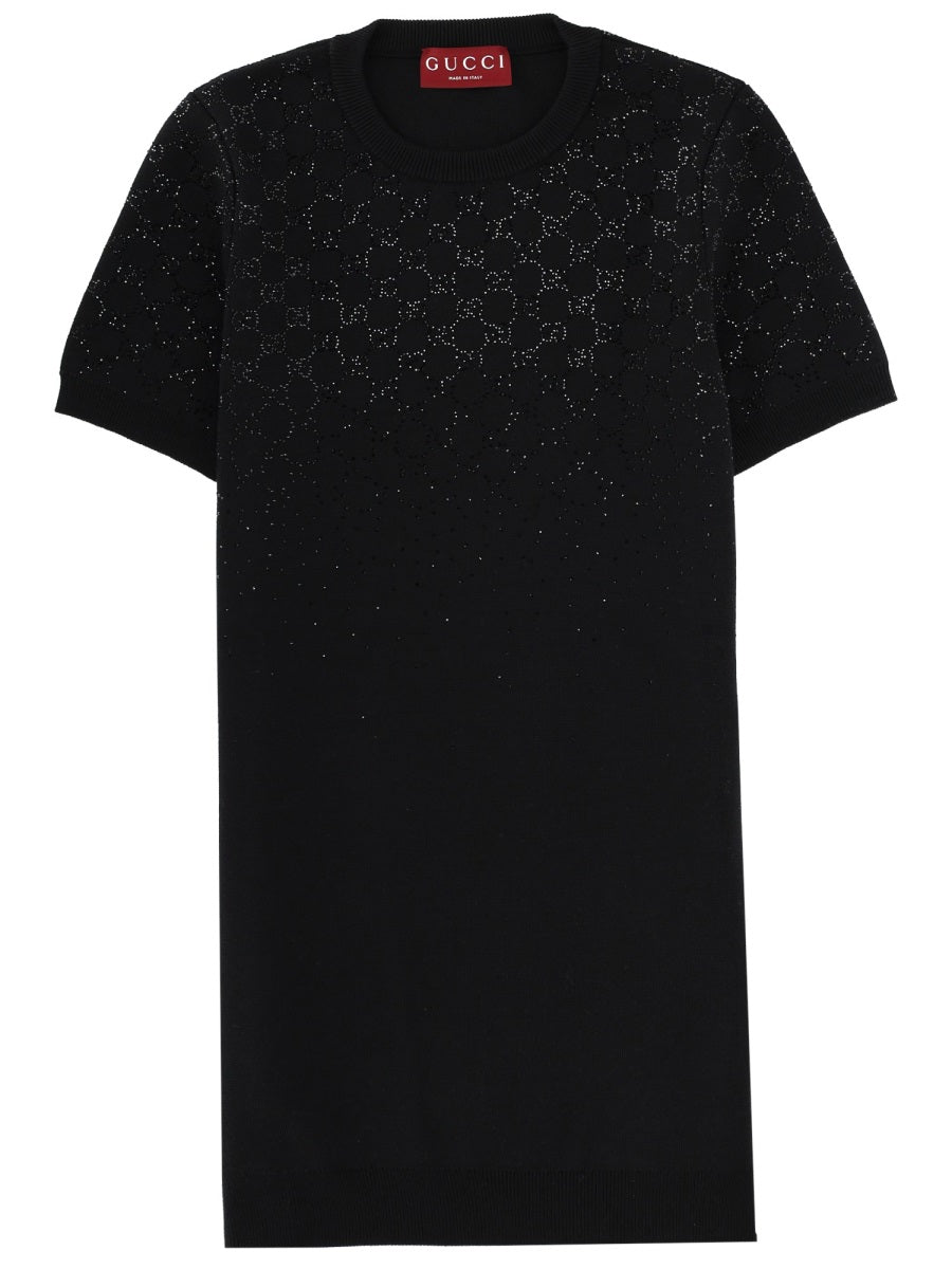 Gucci Women Wool Mini Dress GUCCI