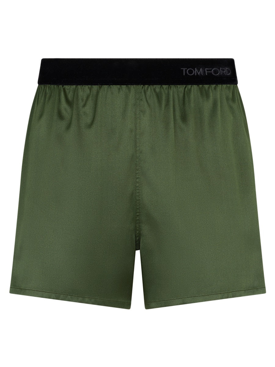 Tom Ford Women Silk Pajama Shorts TOM FORD