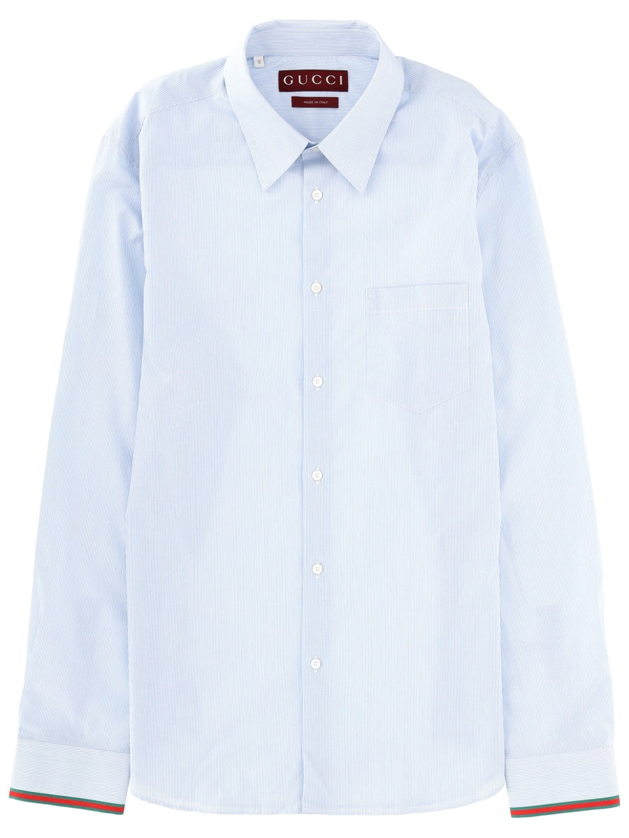 Gucci Men Striped Shirt GUCCI