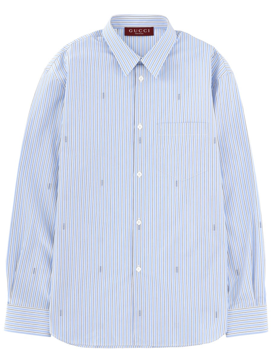 Gucci Men Striped Shirt GUCCI