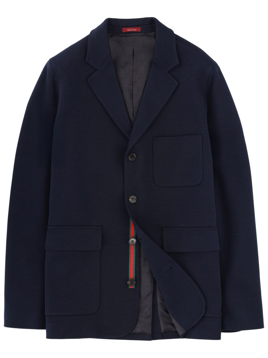 Gucci Men Single-Breasted Jacket GUCCI