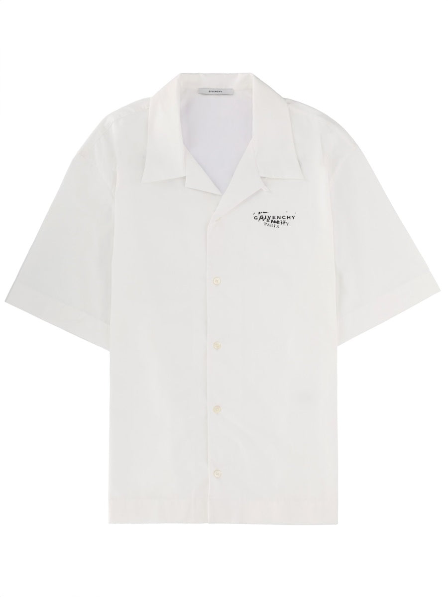 Givenchy Men Logo Print Shirt GIVENCHY