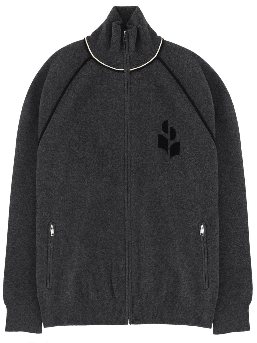 Marant Men Felpa "Sergio" Con Logo ISABEL MARANT