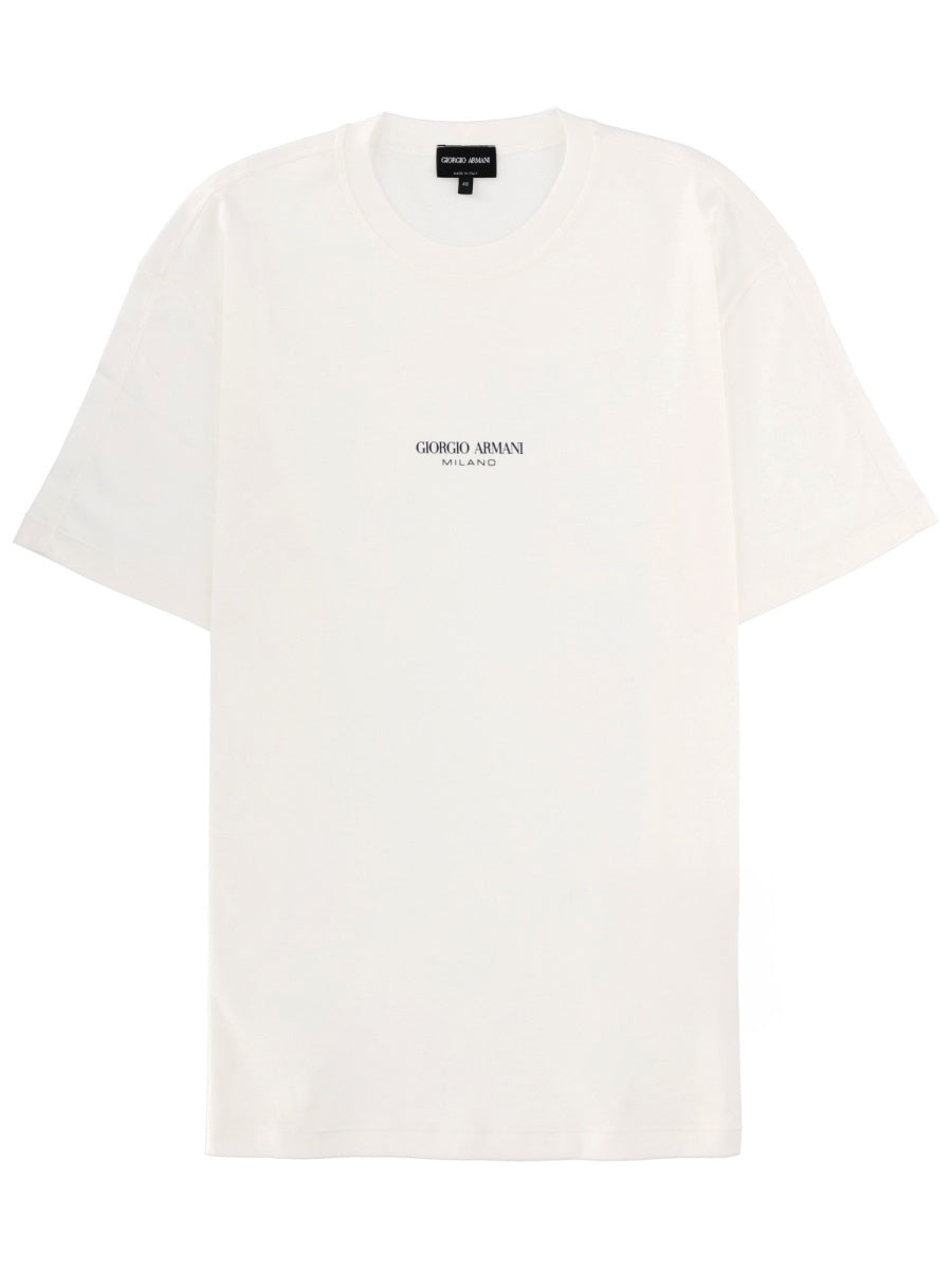 Giorgio Armani Men T-Shirt With Logo GIORGIO ARMANI