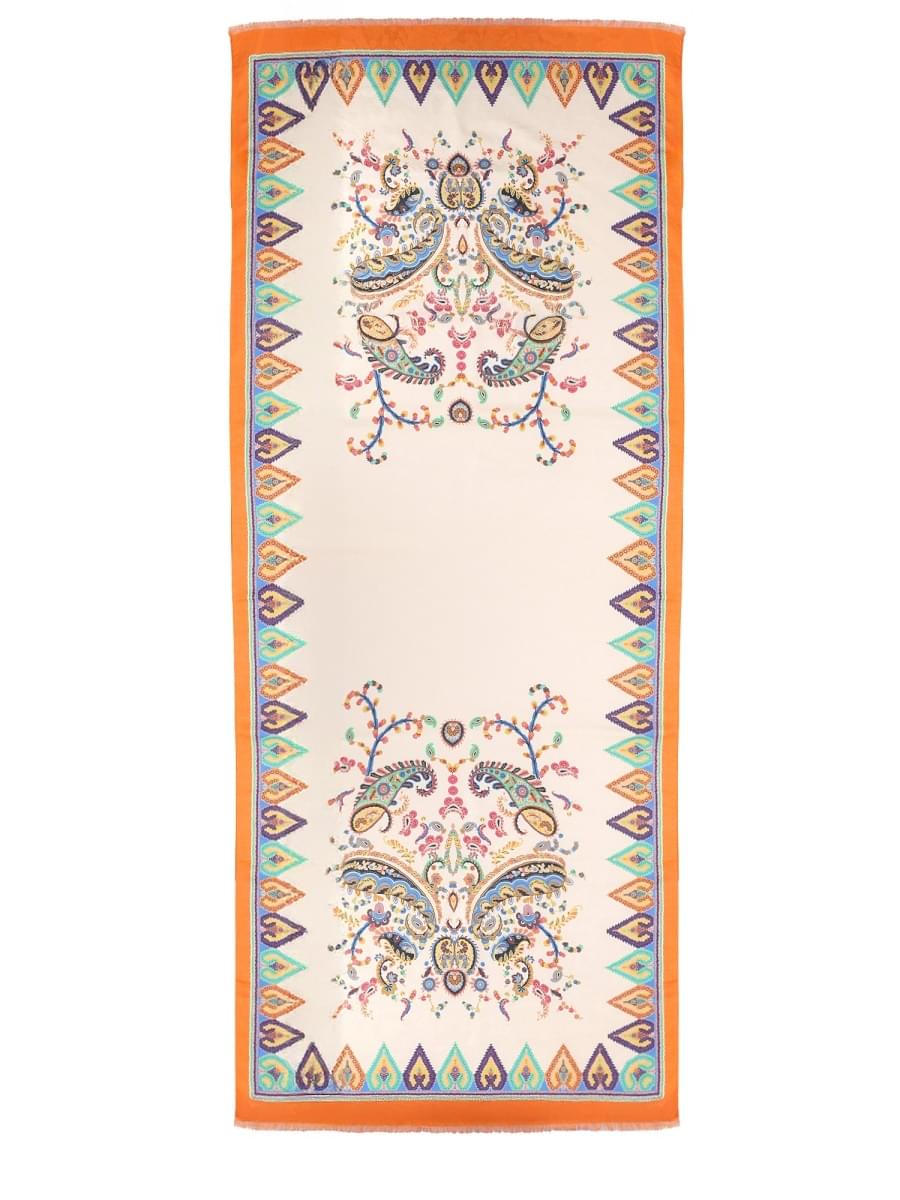 Etro Women Etro Women Scarf With Floral Paisley Pattern ETRO