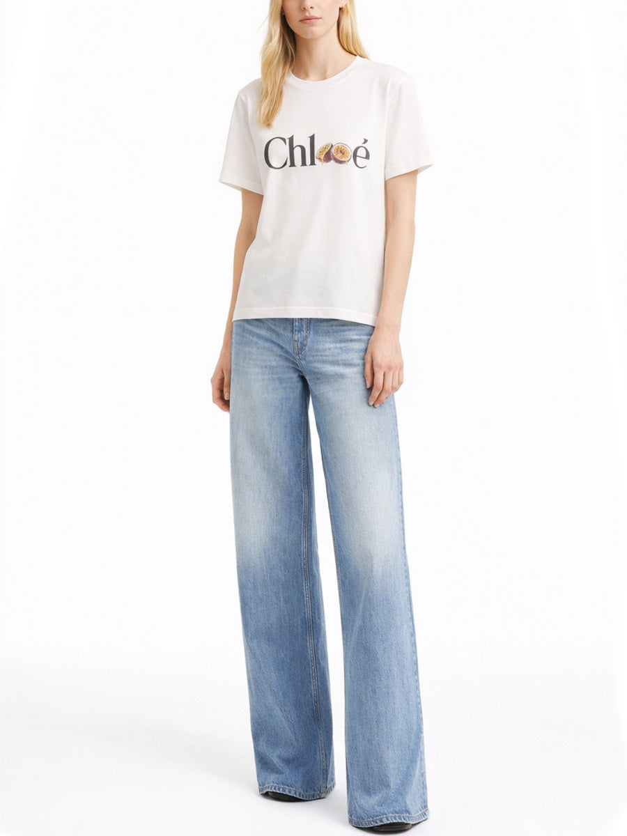 Chloé Women T-Shirt With Logo