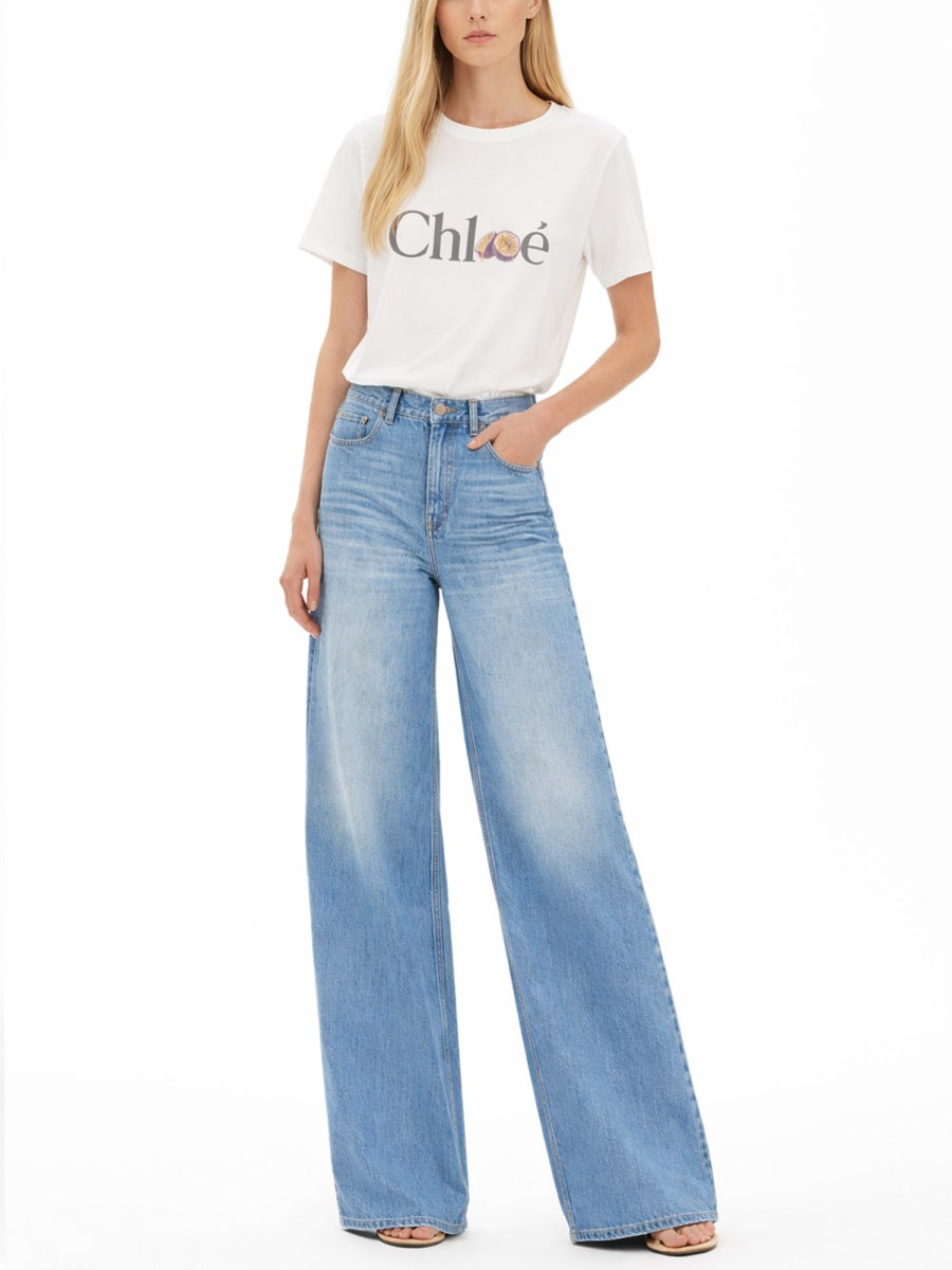 Chloé Women Wide Leg Jeans CHLOE