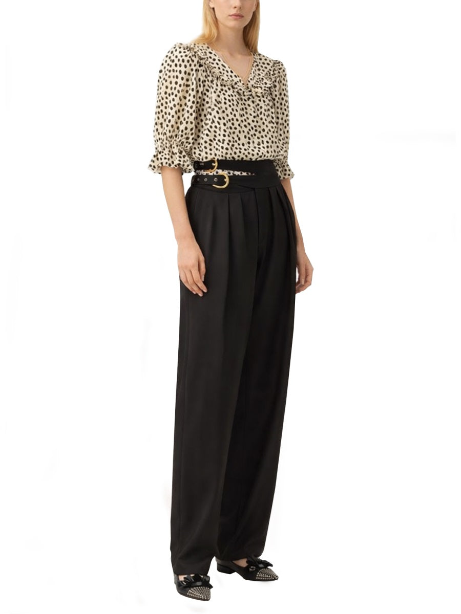 Chloé Women Wool Tailored Pants