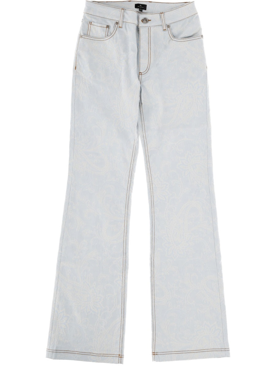 Etro Women Jeans With Paisley Pattern ETRO