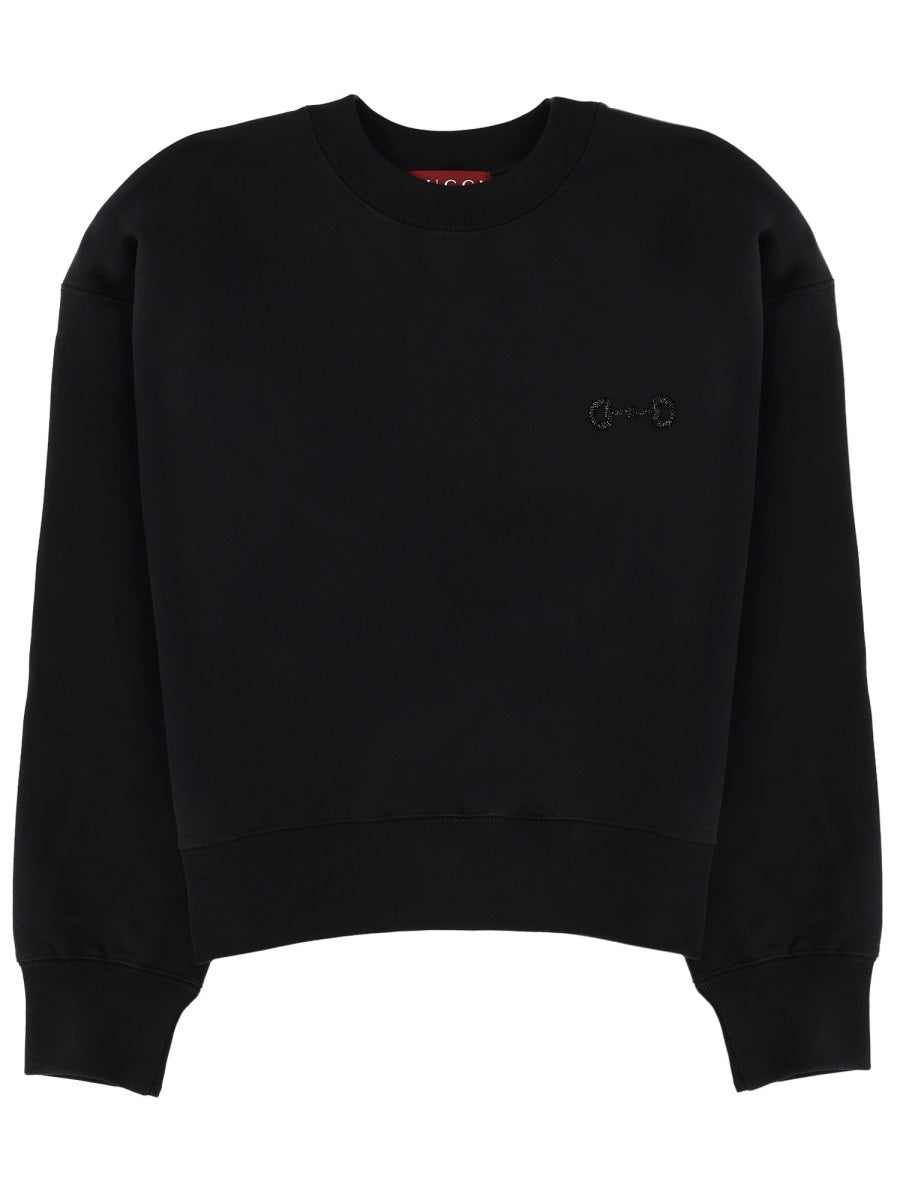 Gucci Women Sweatshirt With Clamp Detail GUCCI