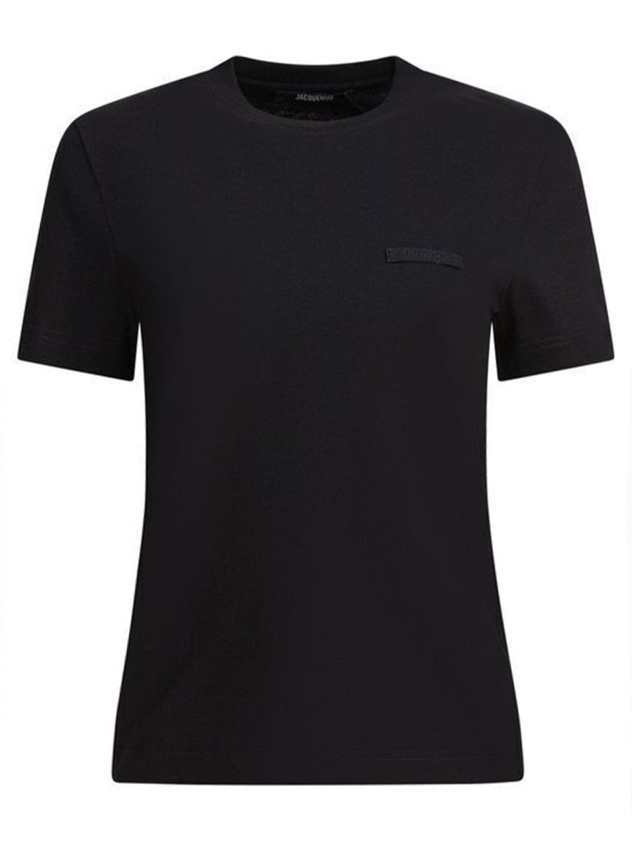 Jacquemus Women Grosgrain Short Sleeve T-Shirt JACQUEMUS