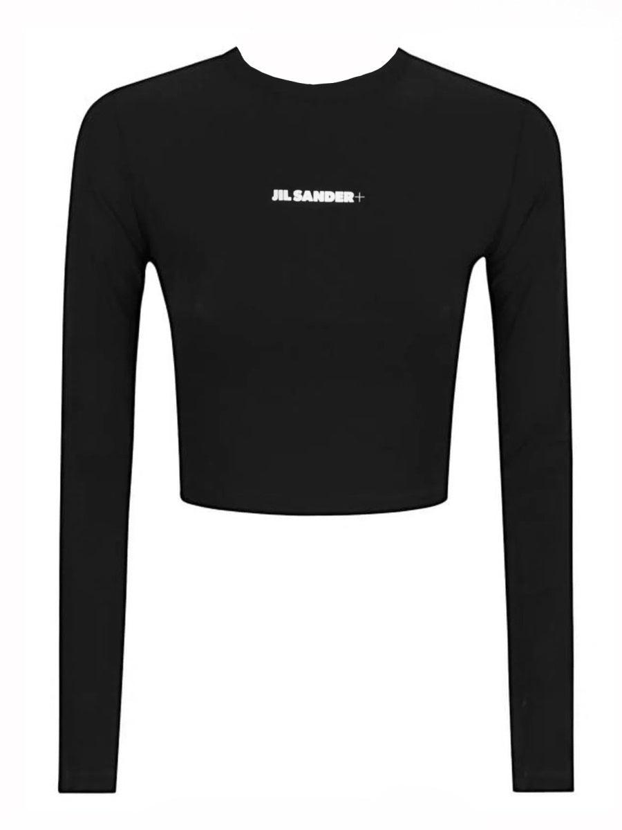 Jil Sander Women Cropped Top With Logo JIL SANDER