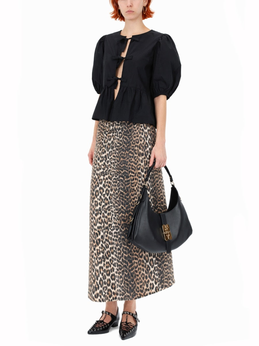 Ganni Women Poplin Shirt
