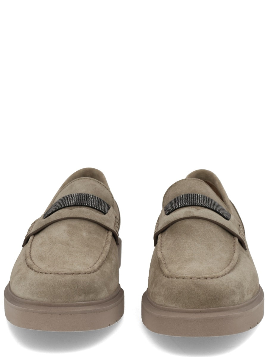 Brunello Cucinelli Women Leather Loafer BRUNELLO CUCINELLI