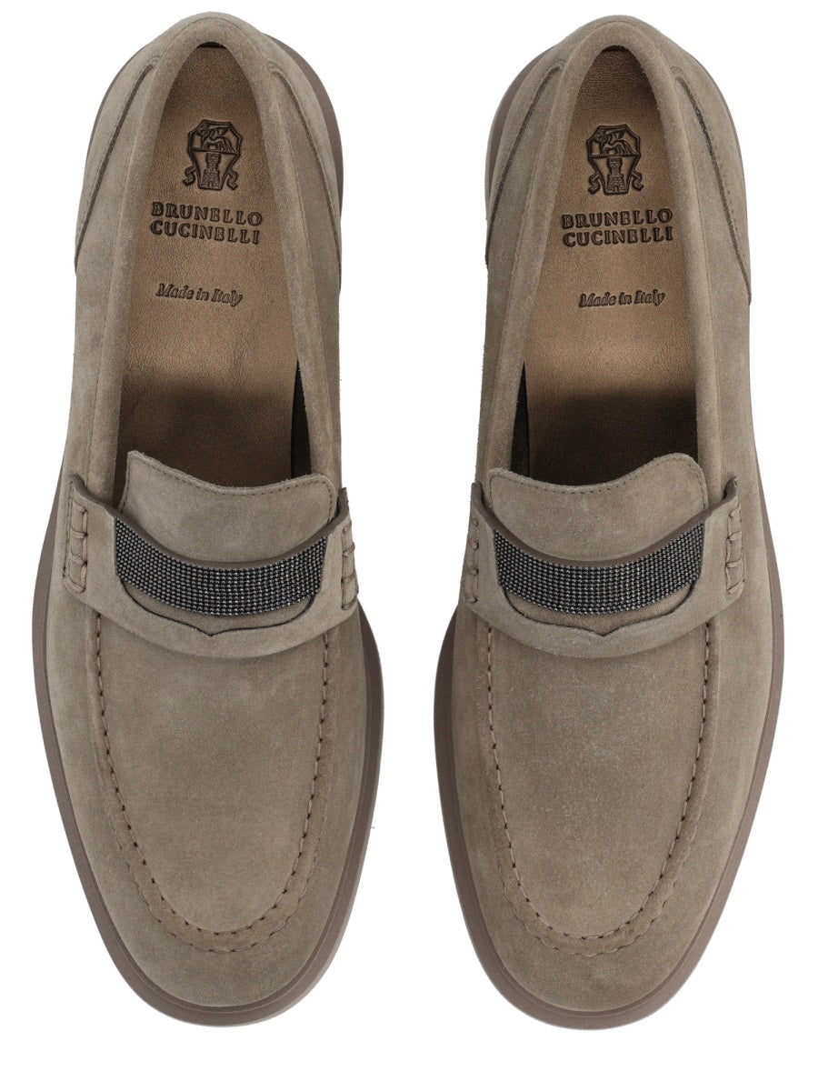 Brunello Cucinelli Women Leather Loafer BRUNELLO CUCINELLI