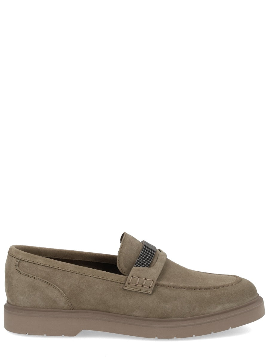 Brunello Cucinelli Women Leather Loafer BRUNELLO CUCINELLI