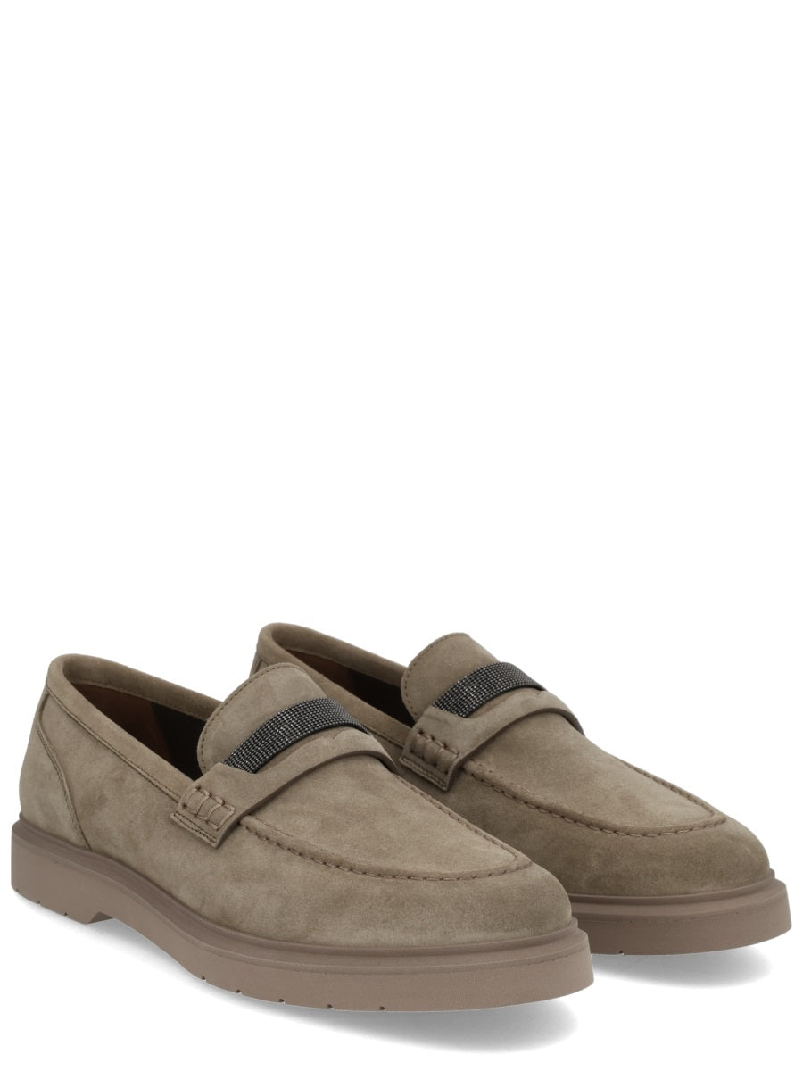 Brunello Cucinelli Women Leather Loafer BRUNELLO CUCINELLI